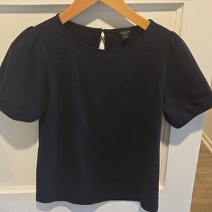 Ann Taylor Midnight Blue Blouse